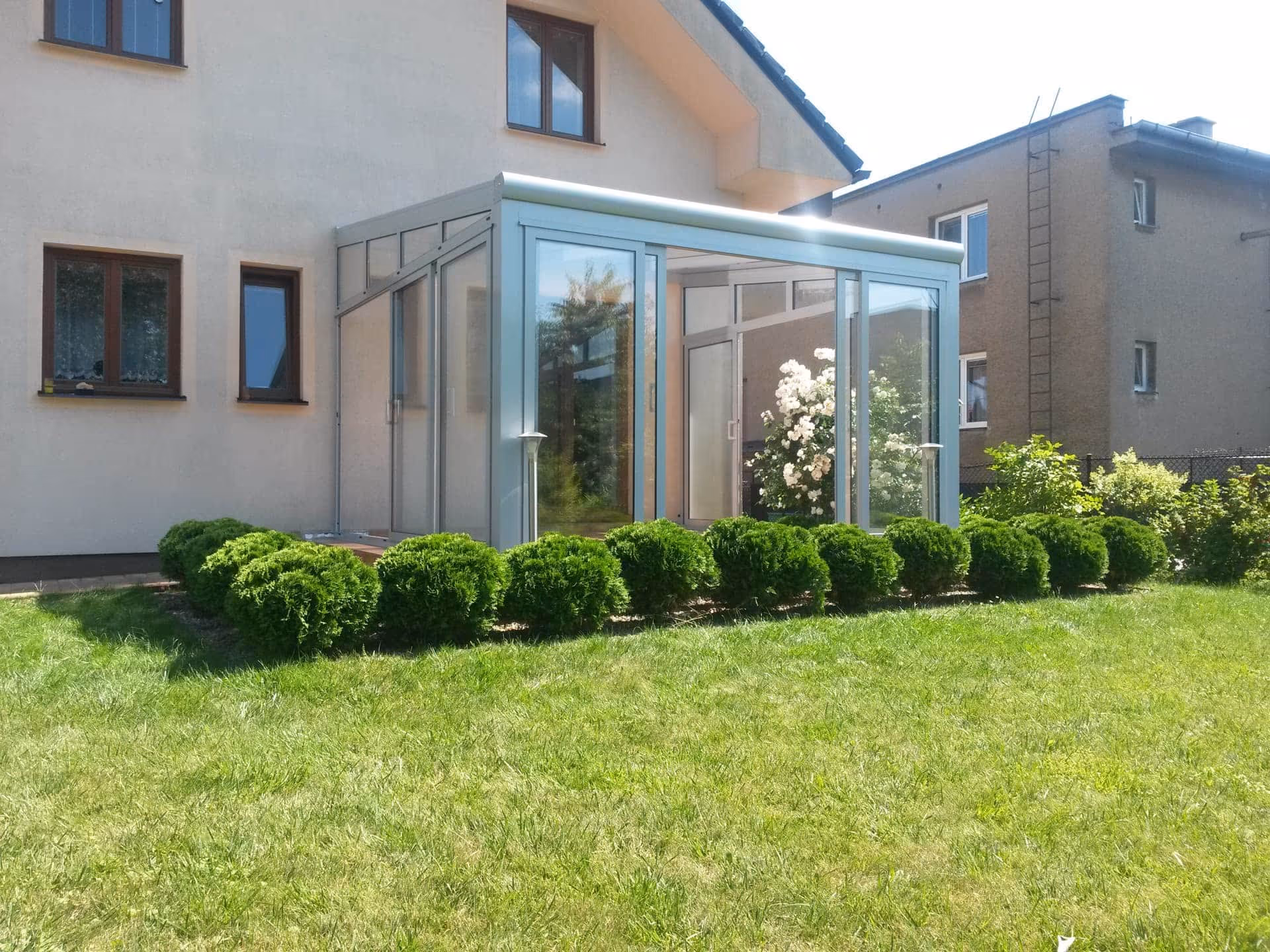 Zimná záhrada Economic Garden s výplňou zo skla a polykarbonátu