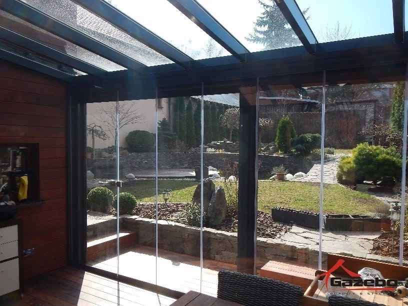 Zimná záhrada Top Garden 1 vyrobená na mieru podľa architektúry domu